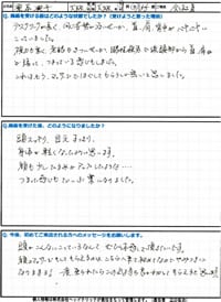 頭ほぐしの感想